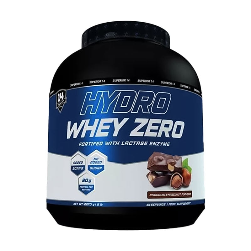 Протеїн Superior14 Hydro Whey Zero Шоколад-фундук, в порошку, 2.27 кг