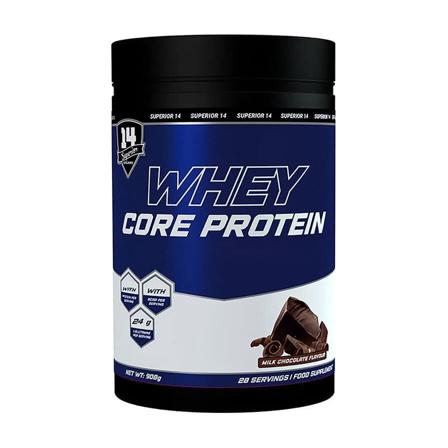 Протеїн Superior14 Whey Core Protein Молочний шоколад, в порошку, 908 г