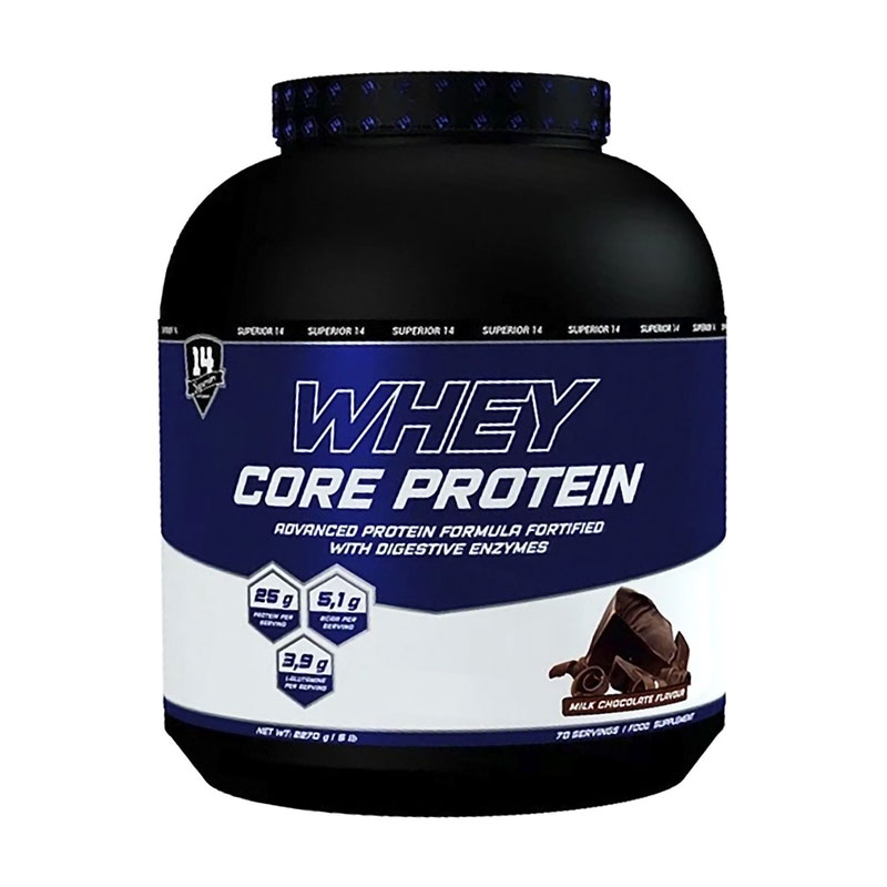 Протеїн Superior14 Whey Core Protein Молочний шоколад, в порошку, 2.27 кг